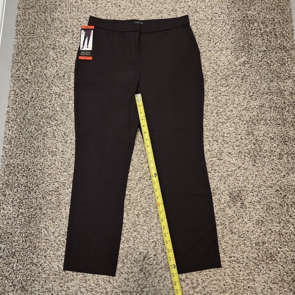 Banana Republic Ponte Pant High Rise Brown Size 8 Stretch Waist - Picture 9 of 16